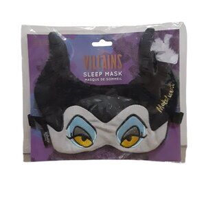 Maleficent Sleep Mask Blindfold Disney Villains Sleeping Beauty Travel Accessory